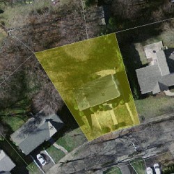 30 Haynes Rd, Newton, MA 02459 aerial view