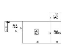 6 Crescent Ave, Newton, MA 02459 floor plan