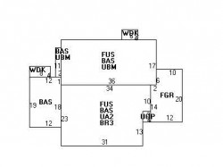 42 Fessenden St, Newton, MA 02460 floor plan