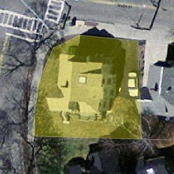 70 River St, Newton, MA 02465 aerial view