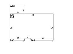 85 Moulton St, Newton, MA 02462 floor plan