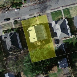 62 Athelstane Rd, Newton, MA 02459 aerial view