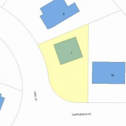 3 Carl St, Newton, MA 02461 plot plan