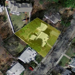 15 Alexander Rd, Newton, MA 02461 aerial view