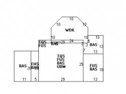 12 Randolph St, Newton, MA 02461 floor plan