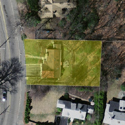 486 Walnut St, Newton, MA 02460 aerial view
