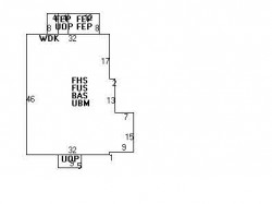 1876 Washington St, Newton, MA 02466 floor plan