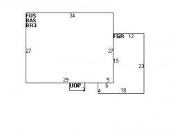 34 Lyme Rd, Newton, MA 02465 floor plan