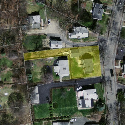 95 Freeman St, Newton, MA 02466 aerial view