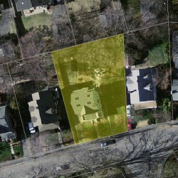23 Stearns St, Newton, MA 02459 aerial view