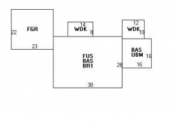 1542 Centre St, Newton, MA 02461 floor plan