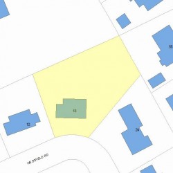 18 Westfield Rd, Newton, MA 02465 plot plan