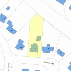 10 Southwick Rd, Newton, MA 02468 plot plan