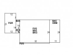 21 Nardone Rd, Newton, MA 02459 floor plan