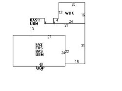 672 Chestnut St, Newton, MA 02468 floor plan