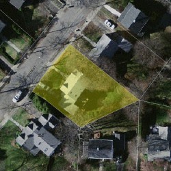 244 Jackson St, Newton, MA 02459 aerial view