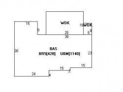 36 Longwell Rd, Newton, MA 02462 floor plan