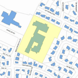 125 Meadowbrook Rd, Newton, MA 02459 plot plan