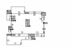 57 Grafton St, Newton, MA 02459 floor plan
