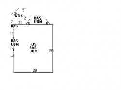 579 Centre St, Newton, MA 02458 floor plan