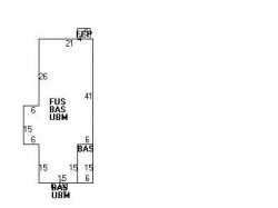 4 Howley Ave, Newton, MA 02459 floor plan