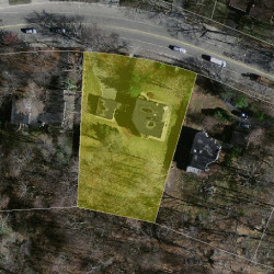 462 Beacon St, Newton, MA 02459 aerial view