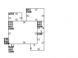 1548 Beacon St, Newton, MA 02468 floor plan