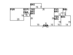 46 Exeter St, Newton, MA 02465 floor plan