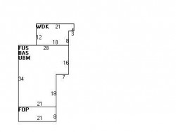 54 Cummings Rd, Newton, MA 02459 floor plan