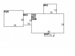 348 Dedham St, Newton, MA 02459 floor plan