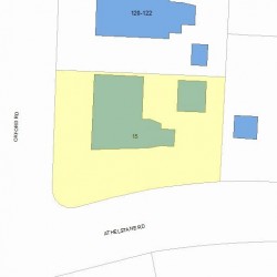 15 Athelstane Rd, Newton, MA 02459 plot plan