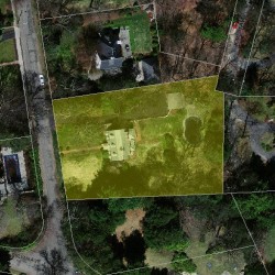 44 Sylvan Ave, Newton, MA 02465 aerial view