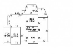 3 Cedar St, Newton, MA 02459 floor plan