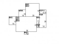 74 Longfellow Rd, Newton, MA 02462 floor plan