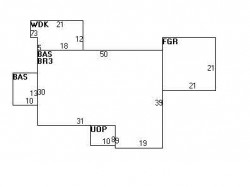 134 Wendell Rd, Newton, MA 02459 floor plan