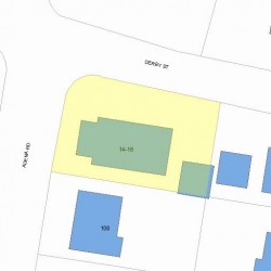 16 Derby St, Newton, MA 02465 plot plan