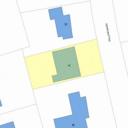 46 Ferncroft Rd, Newton, MA 02468 plot plan