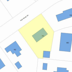 144 Pine Ridge Rd, Newton, MA 02468 plot plan