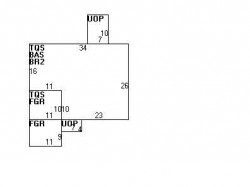 22 Owatonna St, Newton, MA 02466 floor plan