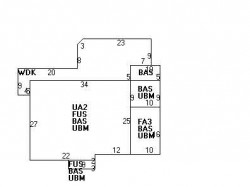 786 Chestnut St, Newton, MA 02468 floor plan