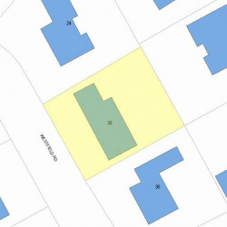 30 Westfield Rd, Newton, MA 02465 plot plan