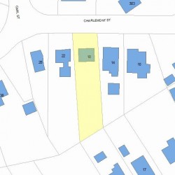 18 Charlemont St, Newton, MA 02461 plot plan