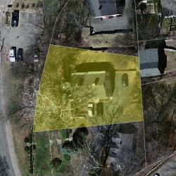 6 Ellis St, Newton, MA 02464 aerial view
