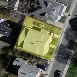 155 Charlesbank Rd, Newton, MA 02458 aerial view