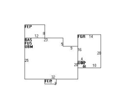 40 Washington St, Newton, MA 02458 floor plan