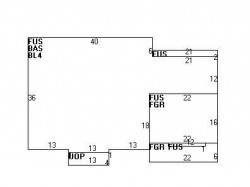 121 Stanley Rd, Newton, MA 02468 floor plan