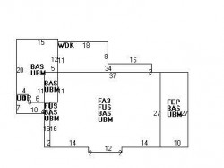 240 Windsor Rd, Newton, MA 02468 floor plan