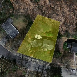 237 Varick Rd, Newton, MA 02468 aerial view