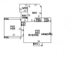 177 Dorset Rd, Newton, MA 02468 floor plan