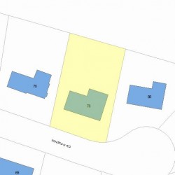 78 Winston Rd, Newton, MA 02459 plot plan